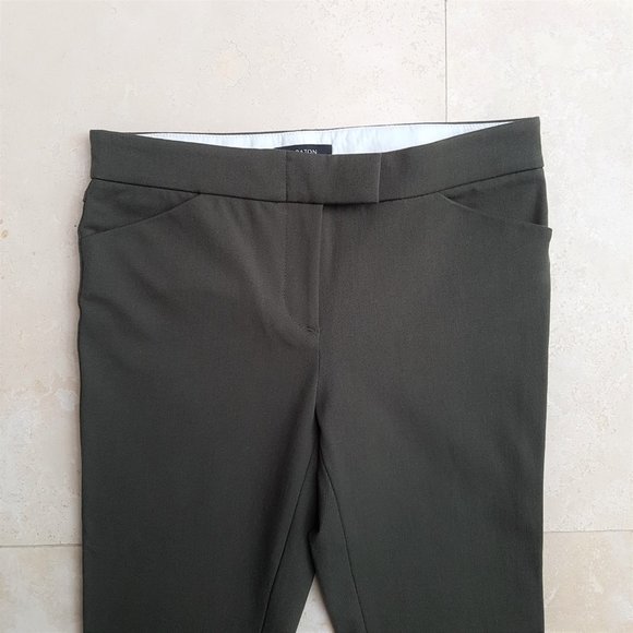 Aritzia Babaton Olive Green Trousers (NWOT) - Picture 4 of 11